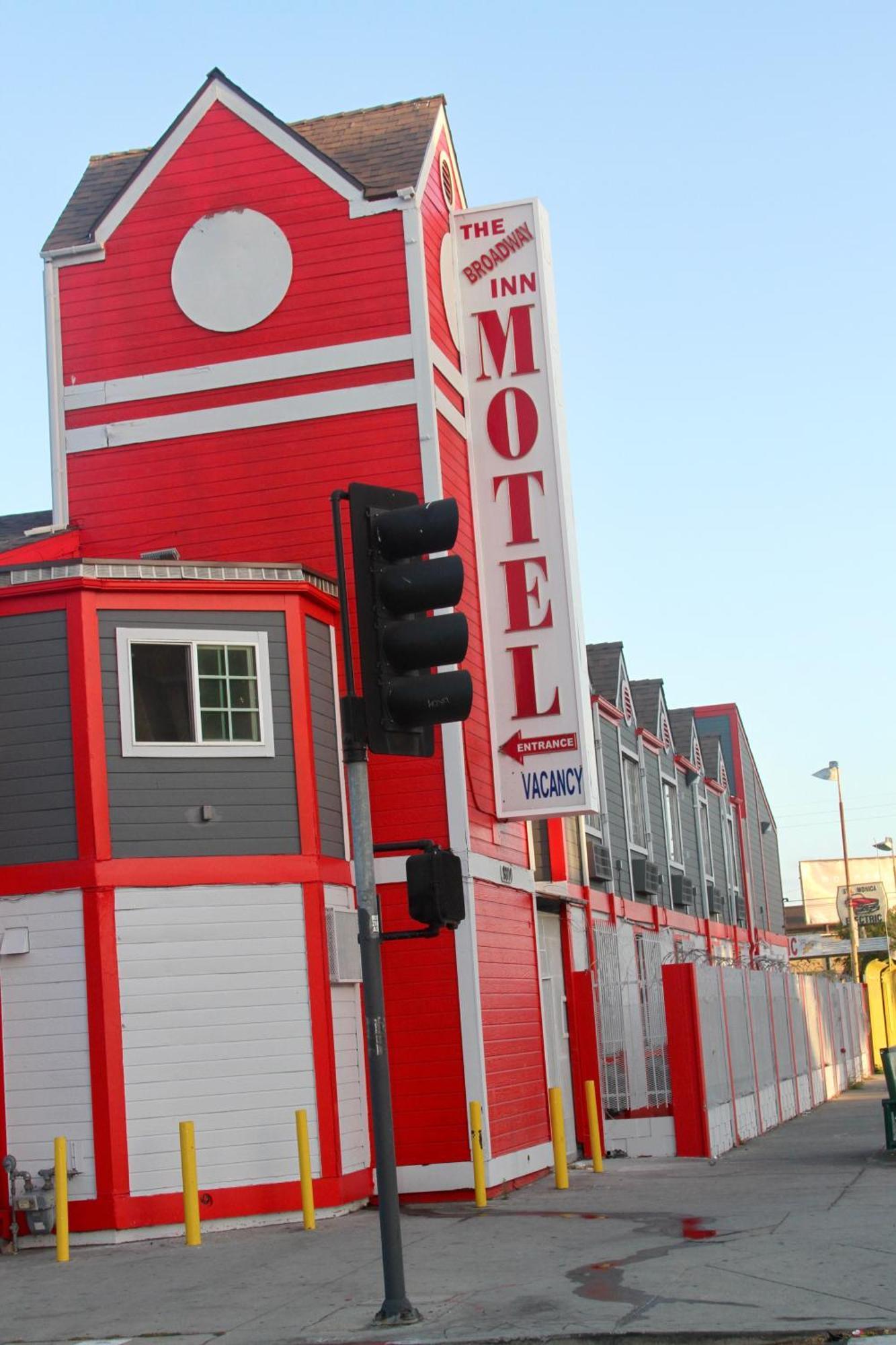 Broadway Inn Motel Los Angeles Dış mekan fotoğraf